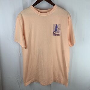 Mens Roundtree & York Caribbean T- Shirt Large Paddle Board One Stroke At A Time